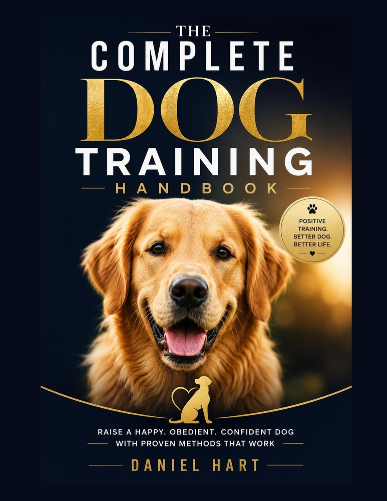 The Complete Dog Training Handbook: Proven Positive Reinforcement Techniques to Stop Bad Behavior and Build Lifelong Obedience cover