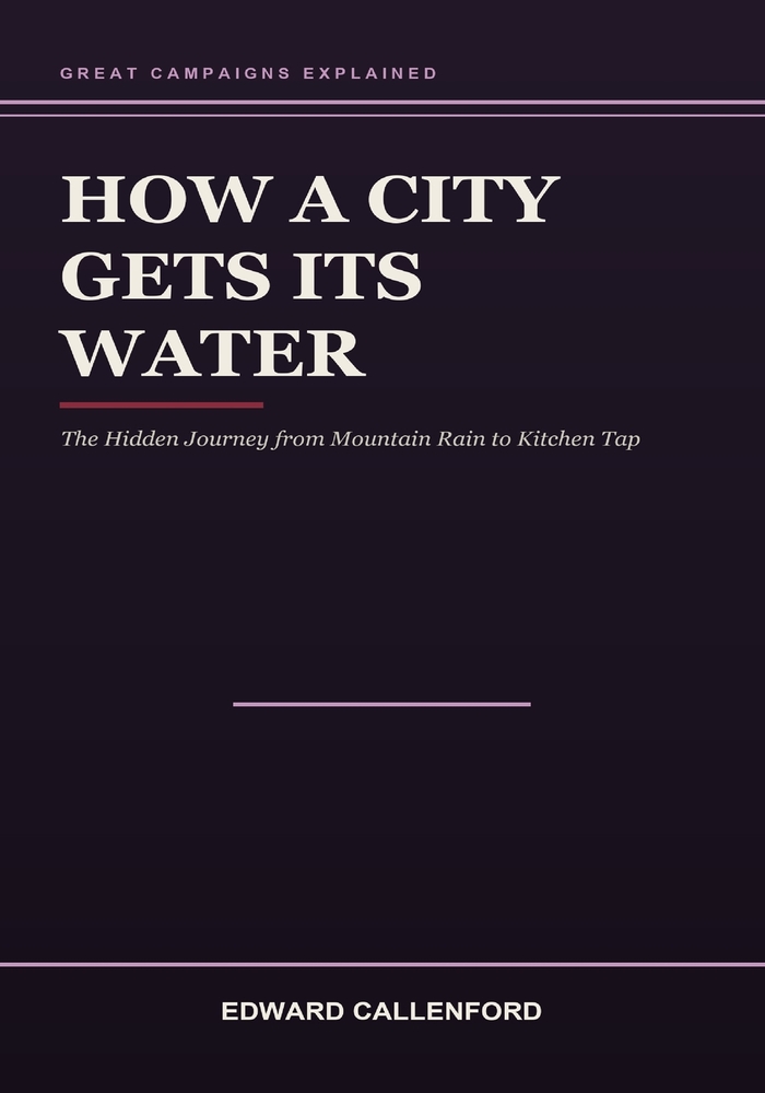 How a City Gets Its Water: The Hidden Journey from Mountain Rain to Kitchen Tap cover