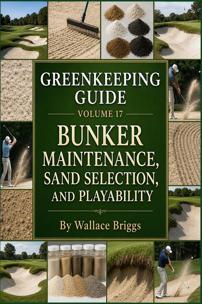 Greenkeeping Guide Volume 17: Bunker Maintenance, Sand Selection, and Playability cover