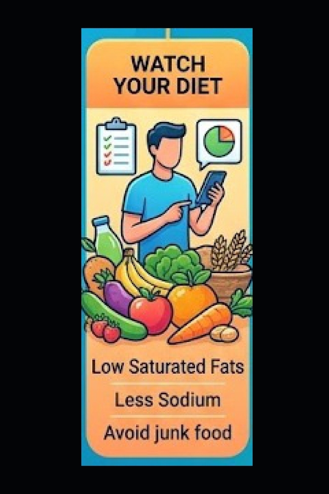 To reduce the risk of heart attack, you should watch it and drink it cover