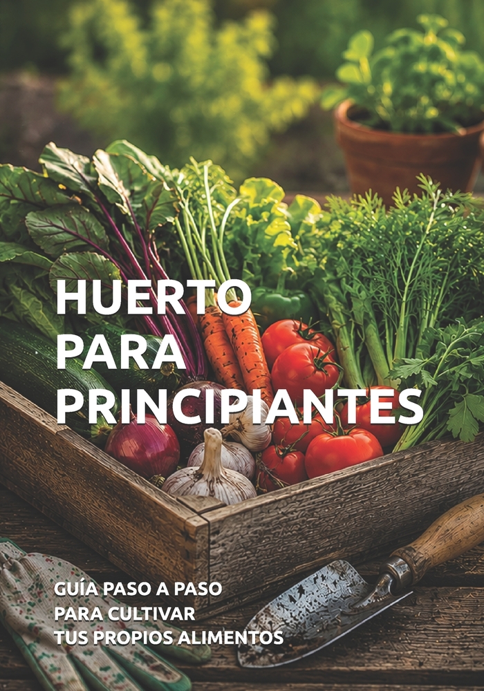 Huerto Para Principiantes: Guía Paso a Paso para Cultivar tus Propios Alimentos cover