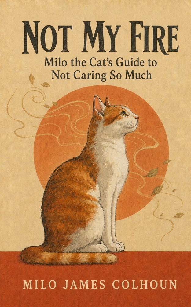 Not My Fire: Milo The Cat's Guide To Not Caring So Much cover