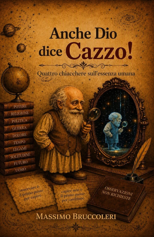 Anche Dio dice Cazzo!: Quattro chiacchere sull'essenza umana cover