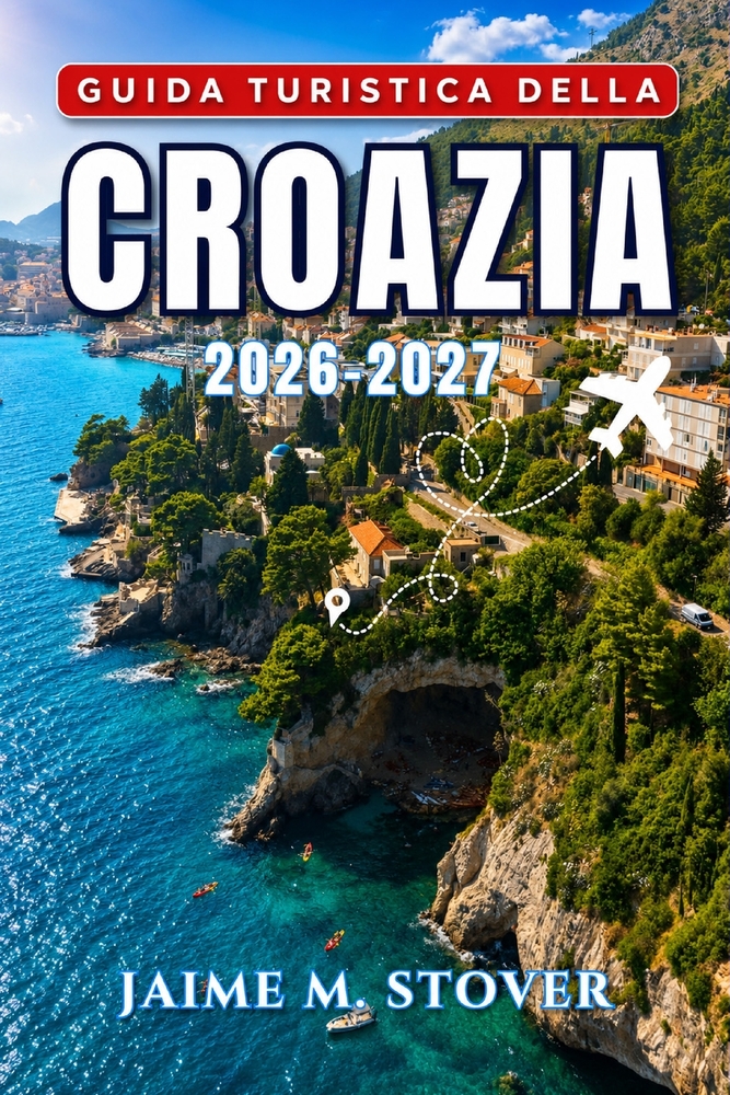 Guida Turistica della Croazia 2026-2027: Itinerari pratici per esplorare Dubrovnik, Spalato, la costa dalmata, le isole, i parchi nazionali e l'entrot cover