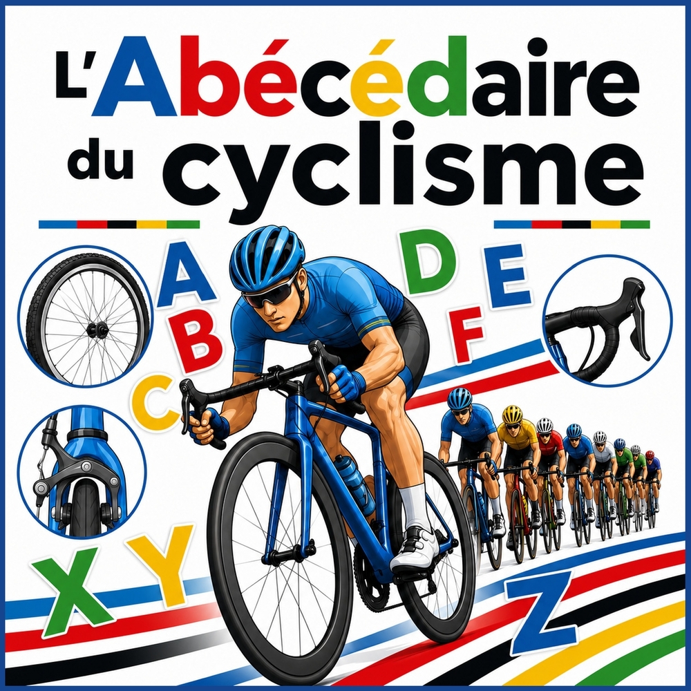 L'Abécédaire du cyclisme: 26 lettres illustrées pour découvrir le vélo, ses champions et le monde du cyclisme cover