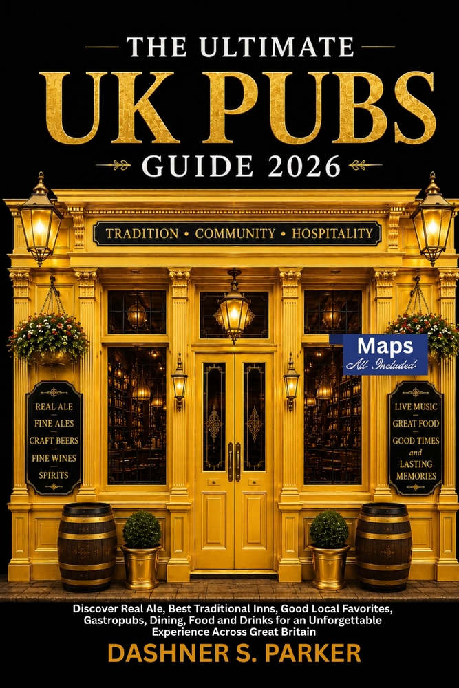 The Ultimate UK Pubs Guide 2026: Discover Real Ale, Best Traditional Inns, Good Local Favorites, Gastropubs, Dining, Food and Drinks for an Unforgetta cover