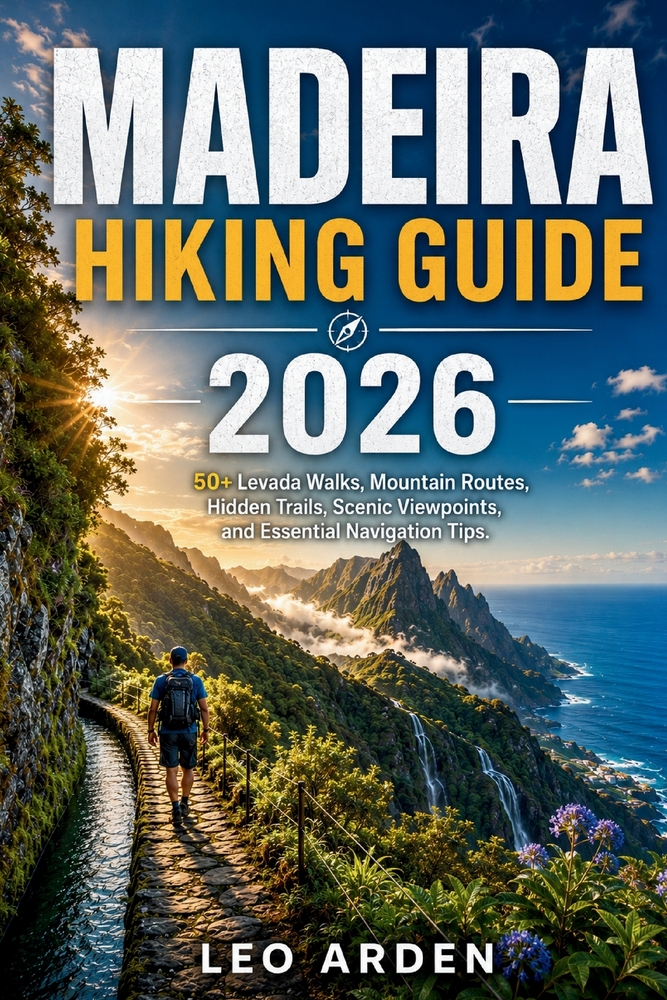 Madeira Hiking Guide 2026: 50+ Levada Walks, Mountain Routes, Hidden Trails, Scenic Viewpoints, and Essential Navigation Tips. cover