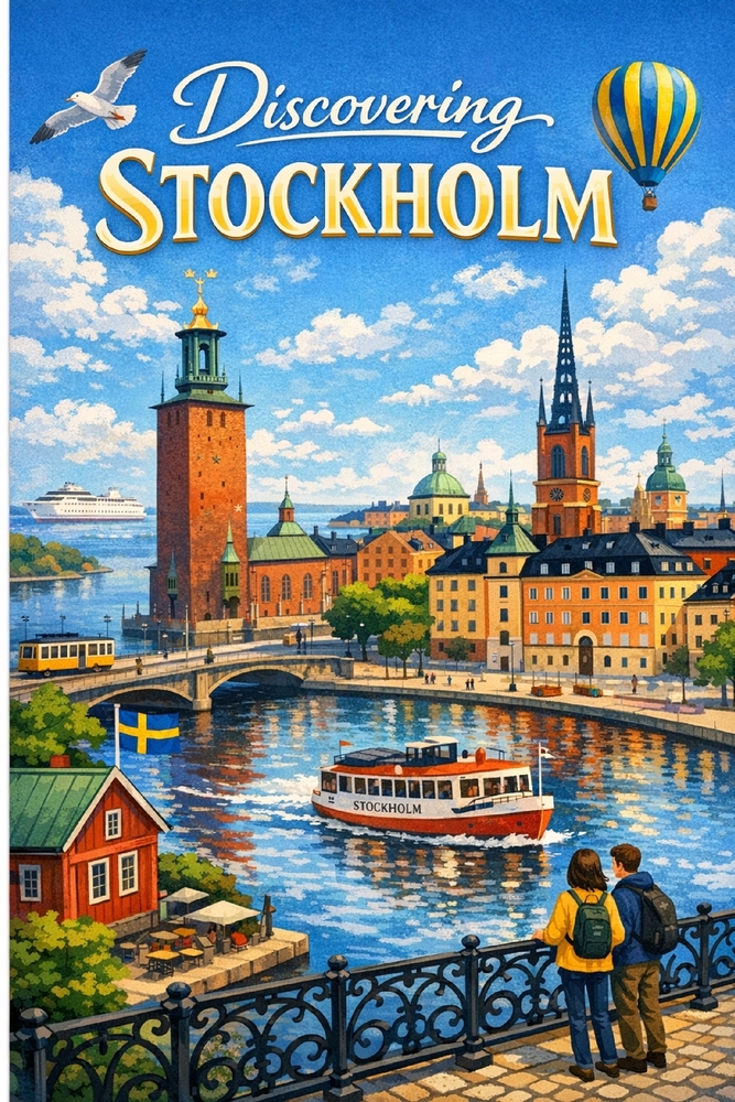 Discovering Stockholm cover