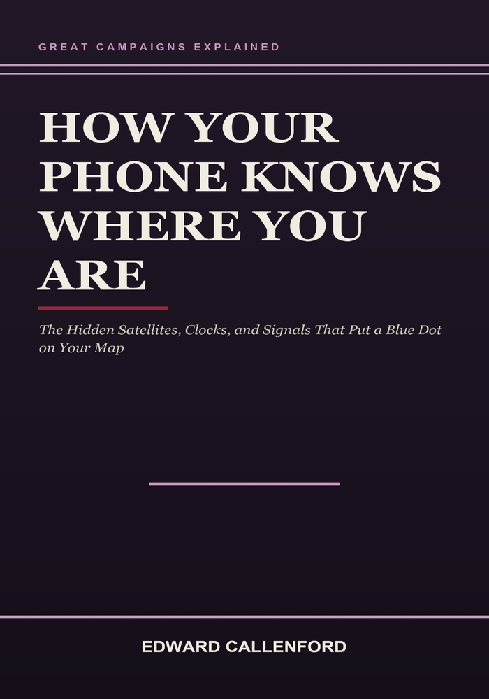 How Your Phone Knows Where You Are: The Hidden Satellites, Clocks, and Signals That Put a Blue Dot on Your Map cover