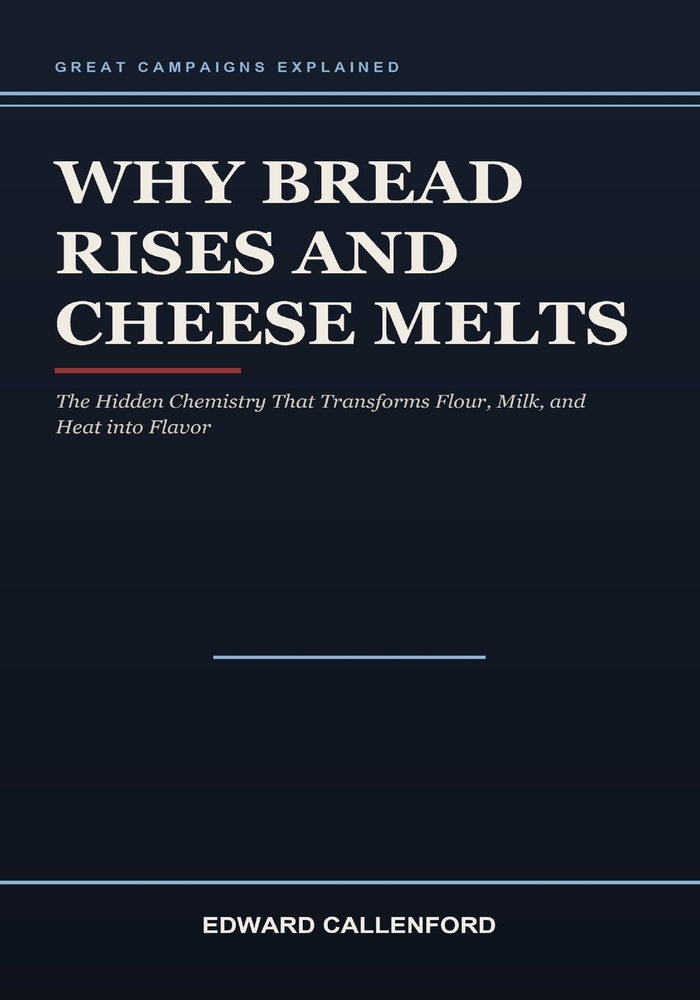 Why Bread Rises and Cheese Melts: The Hidden Chemistry That Transforms Flour, Milk, and Heat into Flavor cover