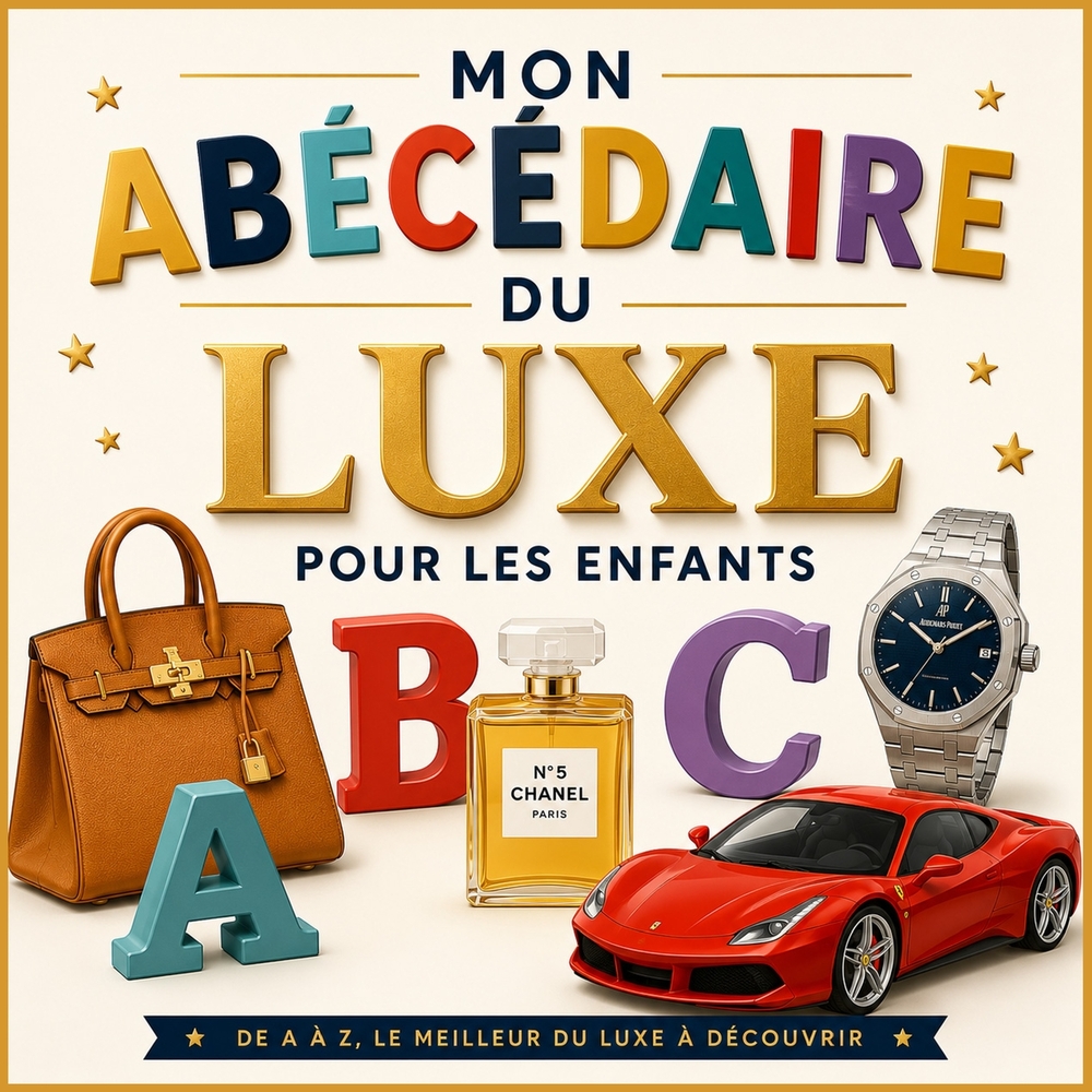 Mon abécédaire du luxe: De A comme Audemars Piguet à Z comme Zegna: 26 lettres pour découvrir les grandes maisons, les objets précieux et les savoir-f cover