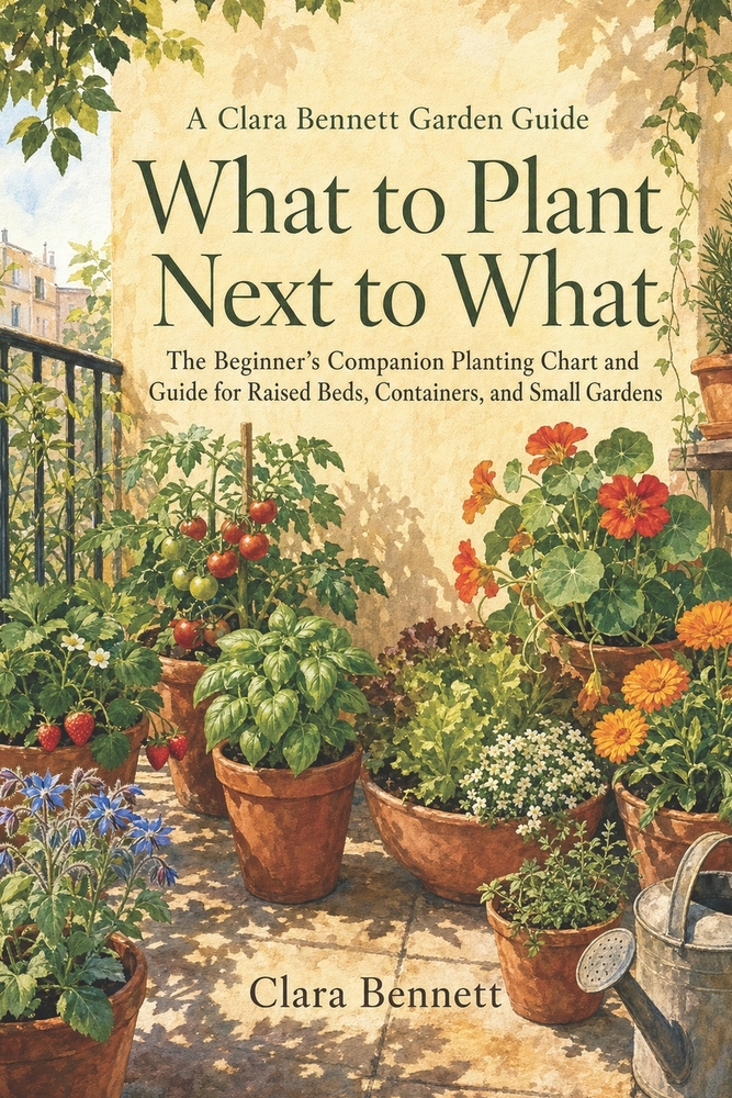 What to Plant Next to What: The Beginner's Companion Planting Chart and Guide for Raised Beds, Containers, and Small Gardens cover