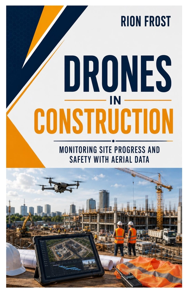 Drones in Construction: Monitoring Site Progress and Safety with Aerial Data cover