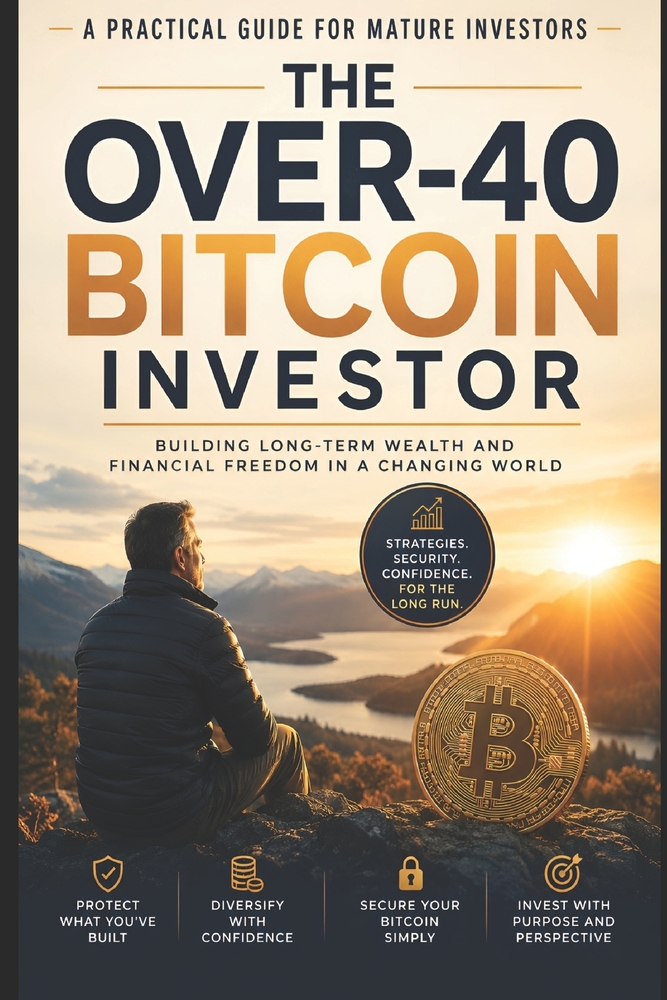 The Over-40 Bitcoin Investor: A Practical Guide for Mature Investors to Build Wealth, Manage Risk, and Invest with Confidence cover