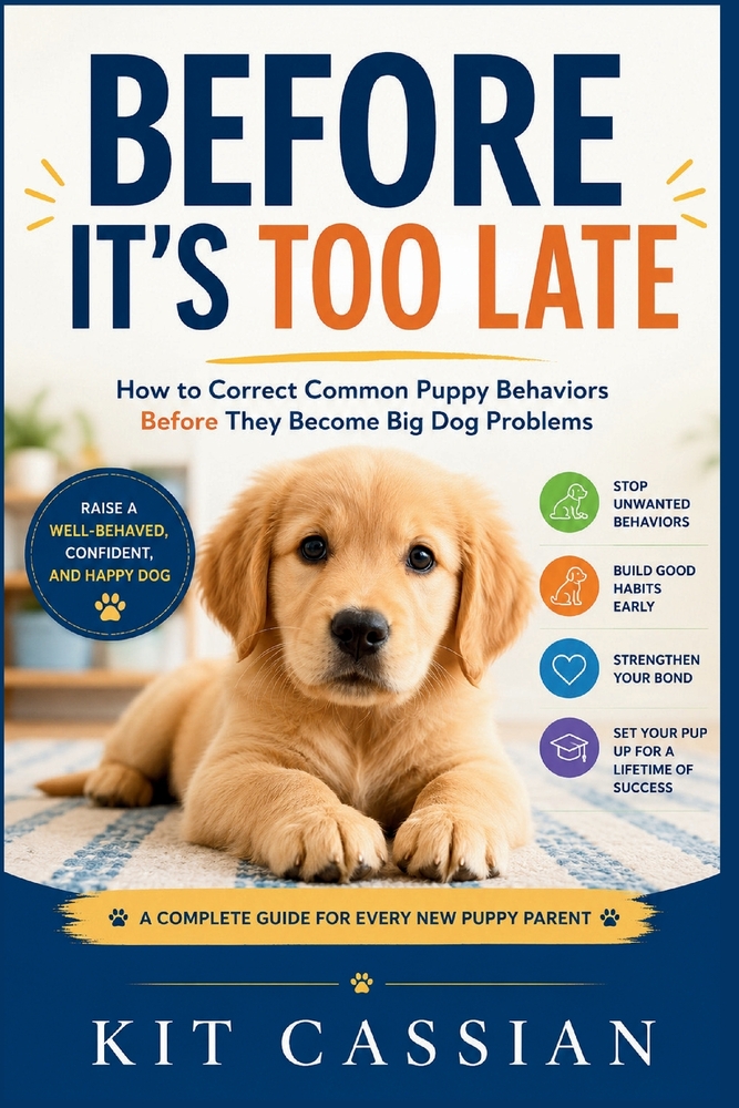 Before It's Too Late: How to Correct Common Puppy Behaviors Before They Become Big Dog Problems cover