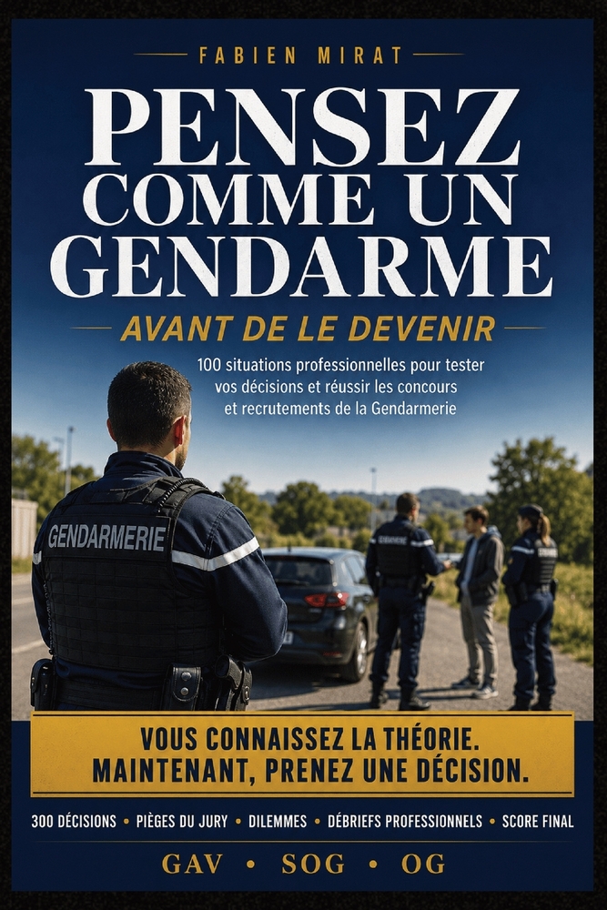 Pensez comme un Gendarme, avant de le devenir: 2. Sous-titre 100 situations professionnelles interactives pour réussir les concours et les oraux de la cover