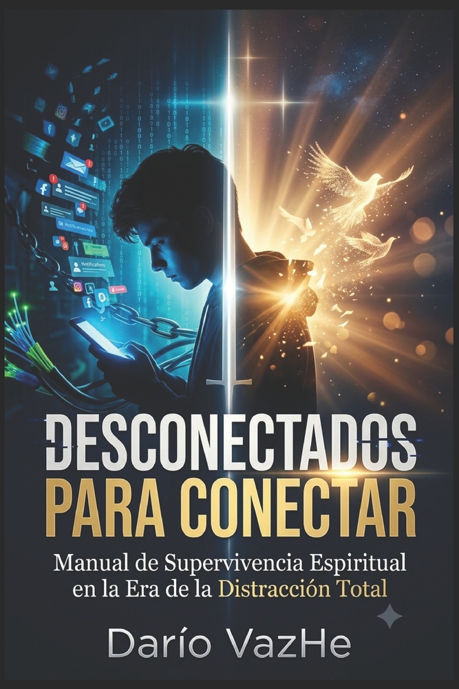 Desconectados para Conectar: Manual de Supervivencia Espiritual en la Era de la Distracción Total cover