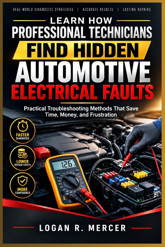 Learn How Professional Technicians Find Hidden Automotive Electrical Faults: Practical Troubleshooting Methods That Save Time, Money, and Frustration cover