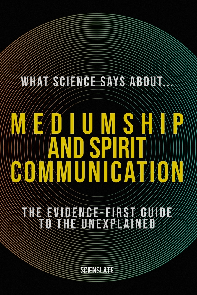 What Science Says About... Mediumship and Spirit Communication: The Evidence-First Guide to the Unexplained cover