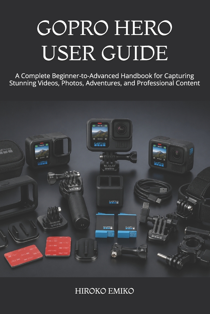 Gopro Hero User Guide: A Complete Beginner-to-Advanced Handbook for Capturing Stunning Videos, Photos, Adventures, and Professional Content cover