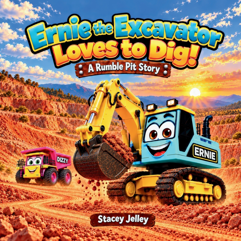 Ernie the Excavator Loves to Dig: A Rumble Pit Story cover