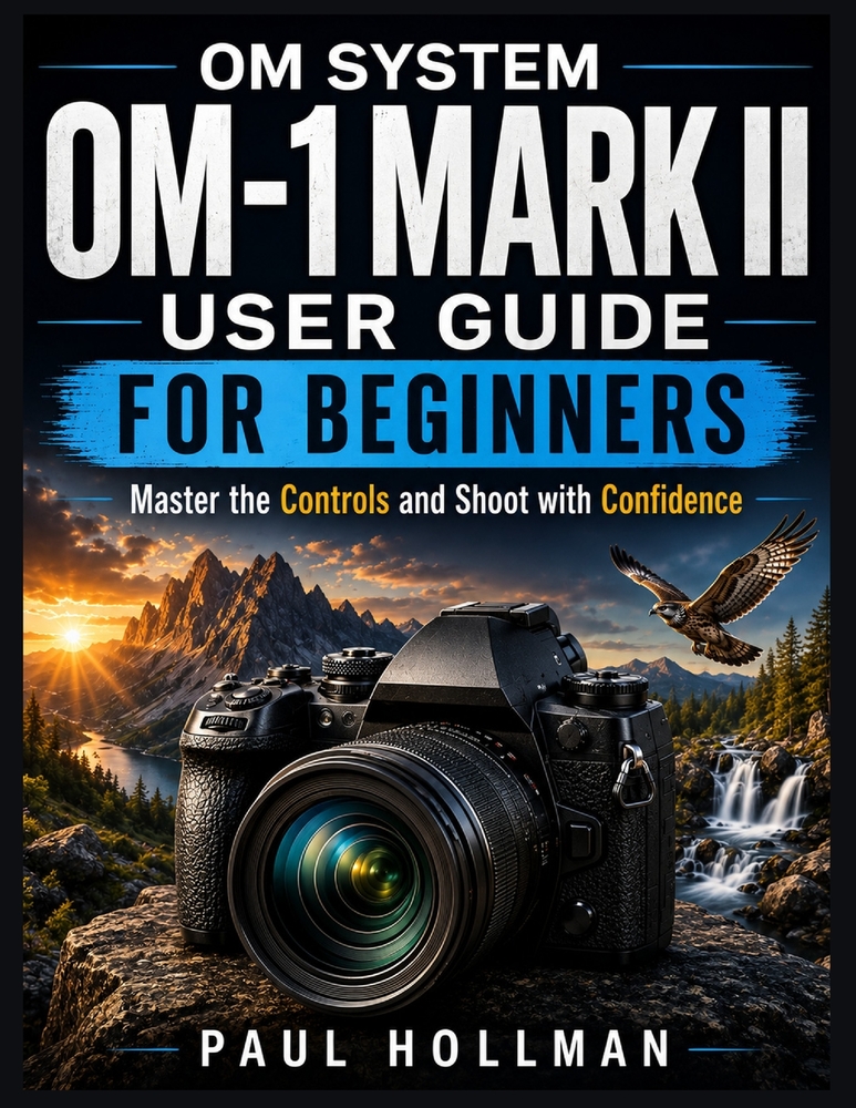 OM System OM-1 Mark II User Guide for Beginners: Master the Controls and Shoot with Confidence cover