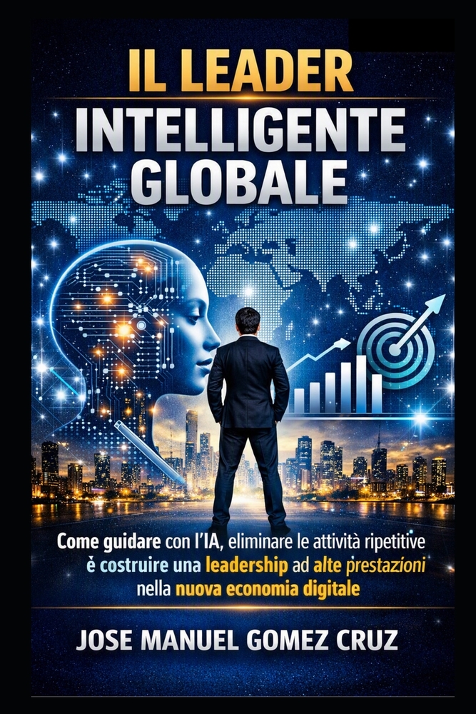 Il Leader Intelligente Globale: Come guidare con l'IA, eliminare le attività ripetitive e costruire una leadership ad alte prestazioni nella nuova eco cover