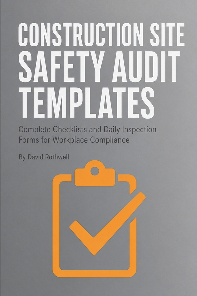 Construction Site Safety Audit Templates: Complete Checklists and Daily Inspection Forms for Workplace Compliance cover
