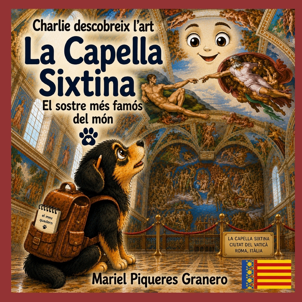 Charlie en la Capella Sixtina: Col-lecció Charlie descobreix l'art. 5-8 anys cover