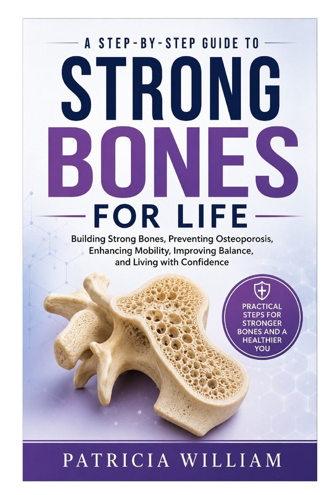 Strong Bones for Life: A Step-by-Step Guide to Building Strong Bones, Preventing Osteoporosis, Enhancing Mobility, Improving Balance, and Living with cover