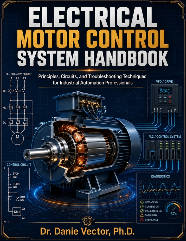 Electrical Motor Control System Handbook: Principles, Circuits, and Troubleshooting Techniques for Industrial Automation Professionals cover