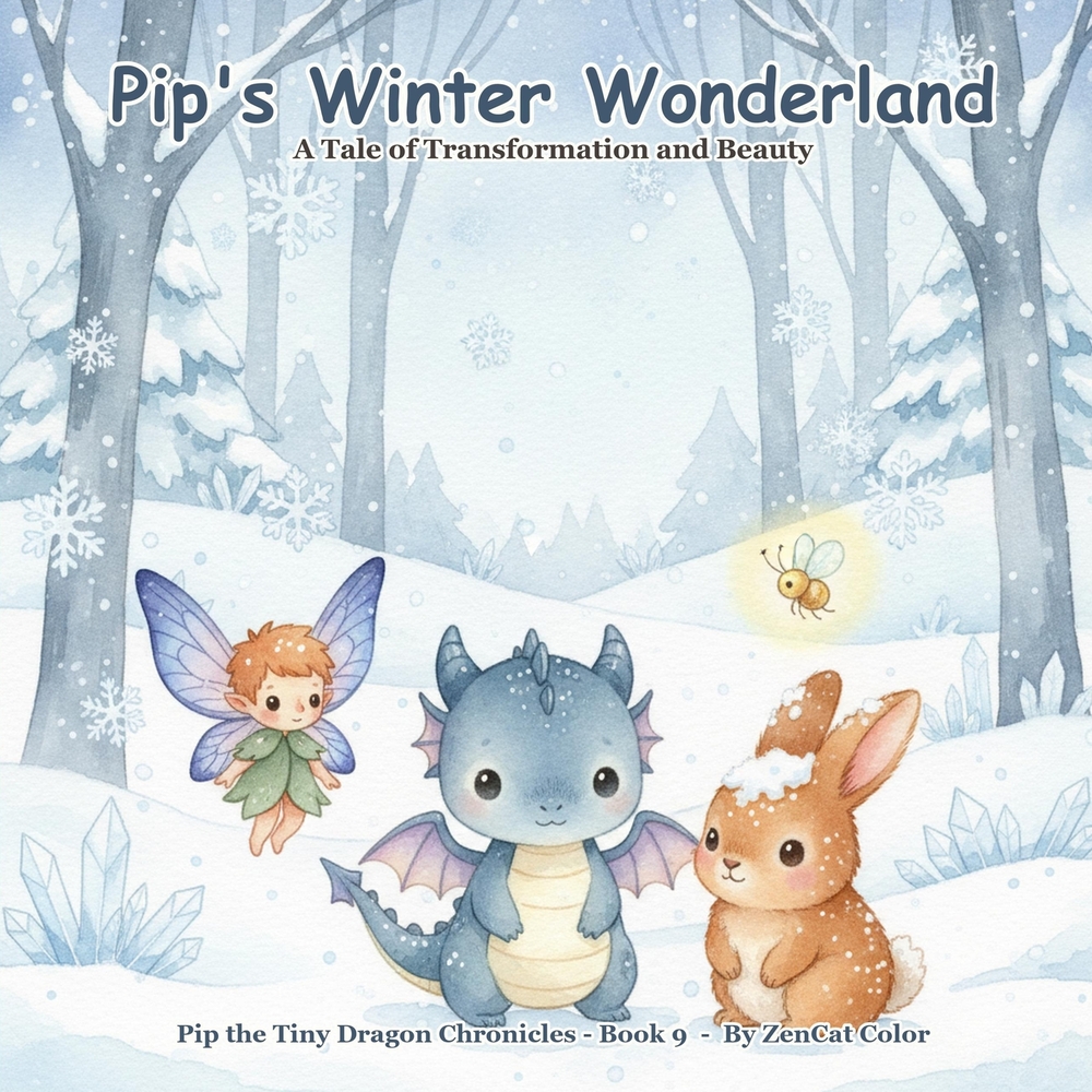 Pip's Winter Wonderland: A Tiny Dragon's Discovery of Seasonal Beauty: Pip the Tiny Dragon Chronicles #9 cover