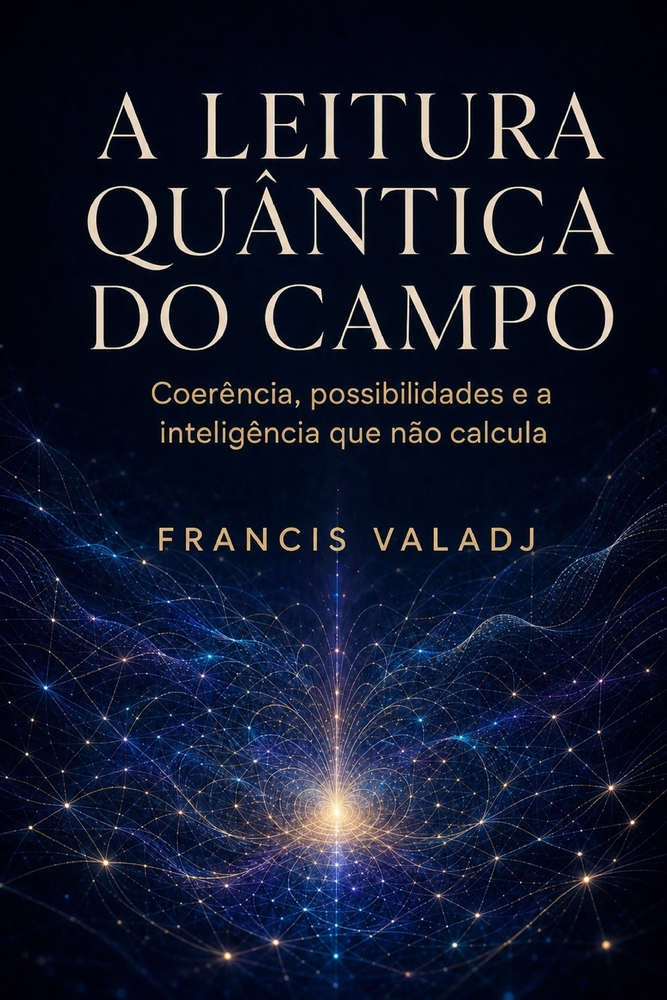 A Leitura Quântica do Campo: Coerência, possibilidades e a inteligência que não calcula cover