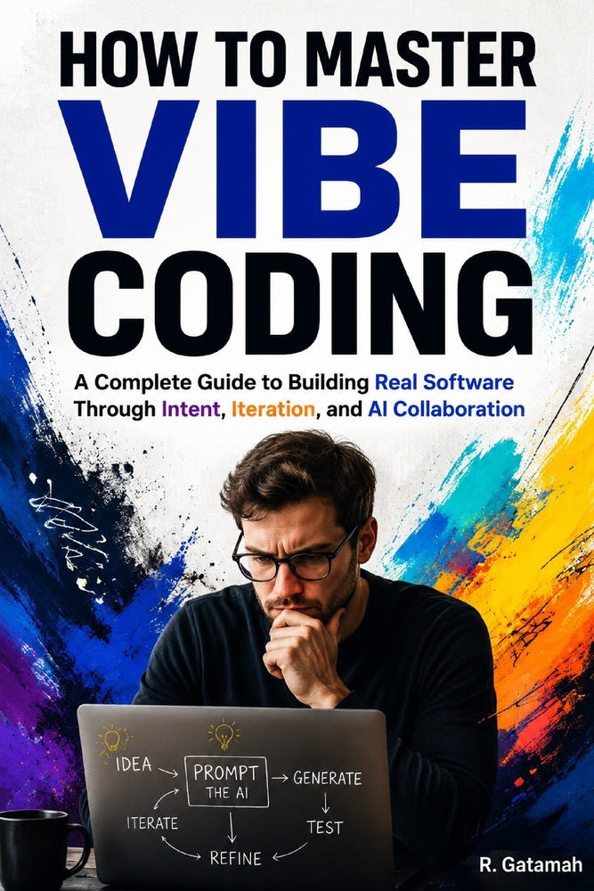 How to Master Vibe Coding: A Complete Beginner's Guide to Building Apps, Automating Work, and Creating Software with AI-No Programming Experience Requ cover