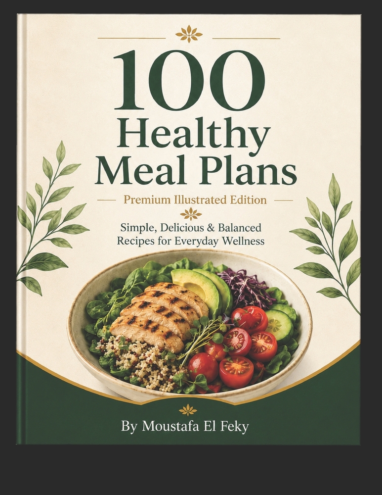 100 Healthy Meals Plan: Simple, Delicious & Balanced Recipes for Everyday Wellness cover