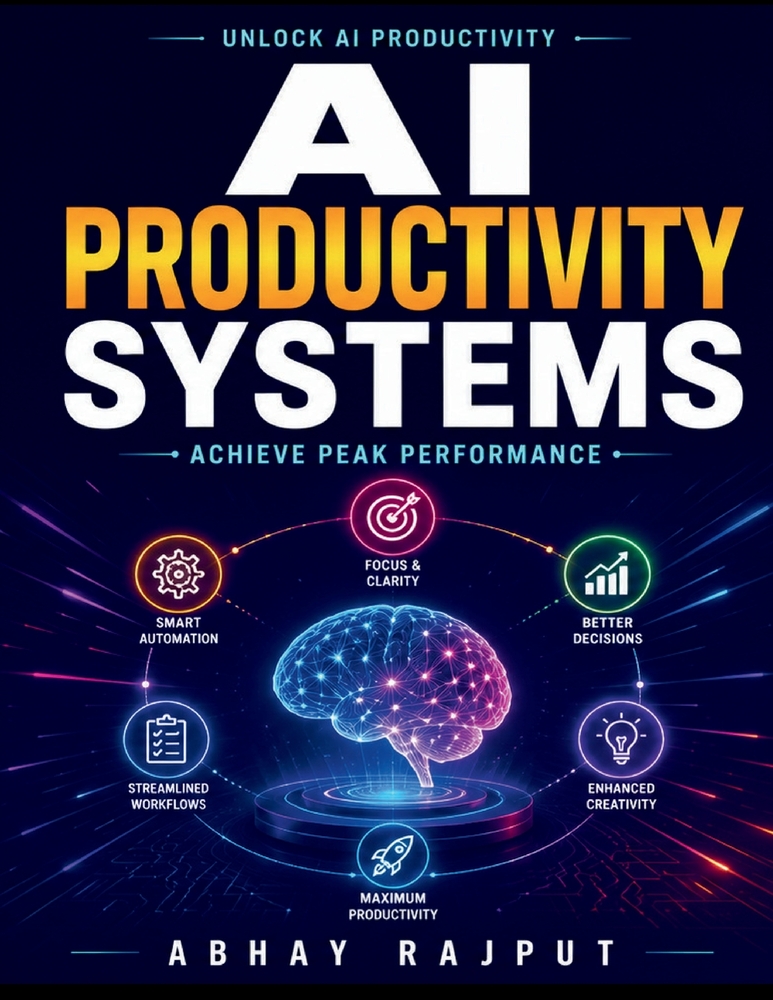 AI Productivity Systems: productivity enhancement AI work automation frameworks AI knowledge management efficiency optimization tools AI collaboration cover