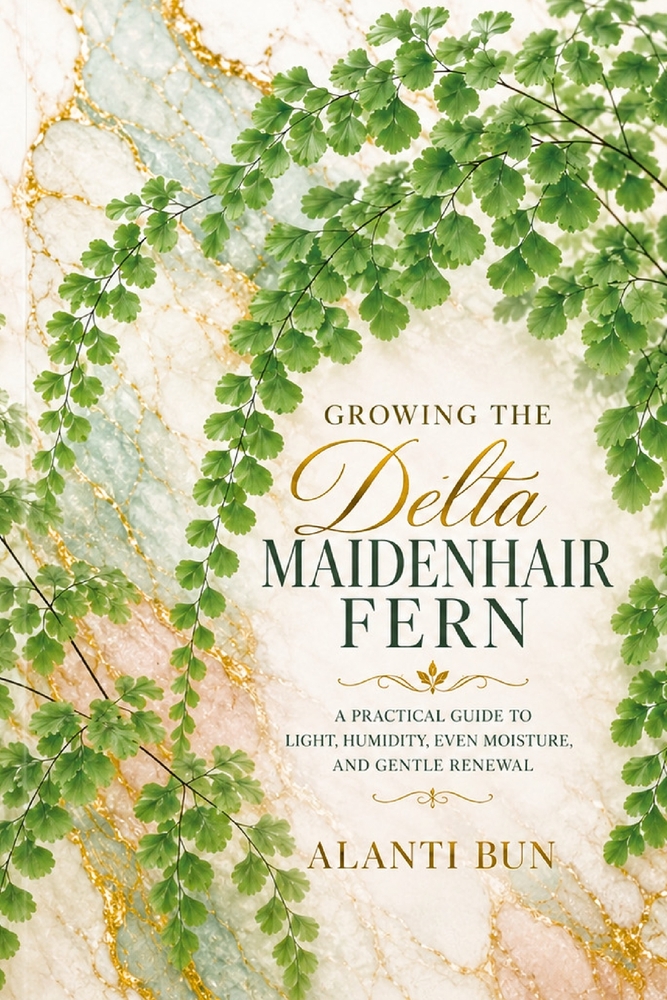 Growing the Delta Maidenhair Fern: A Practical Guide to Light, Humidity, Even Moisture, and Gentle Renewal cover