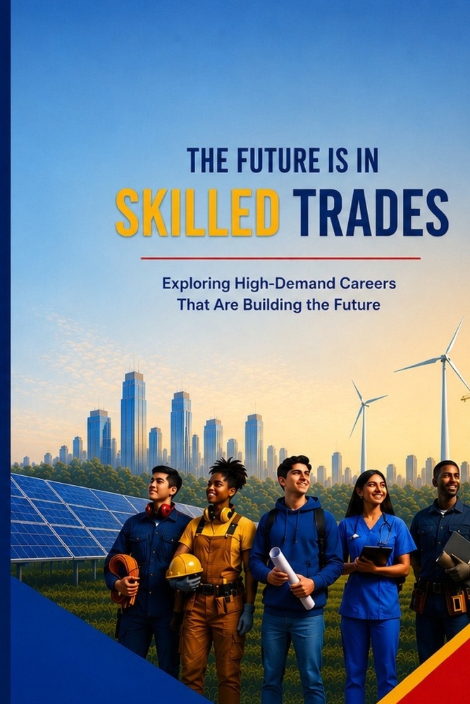 The Future Is in Skilled Trades: Exploring High-Demand Careers That Are Building the Future cover