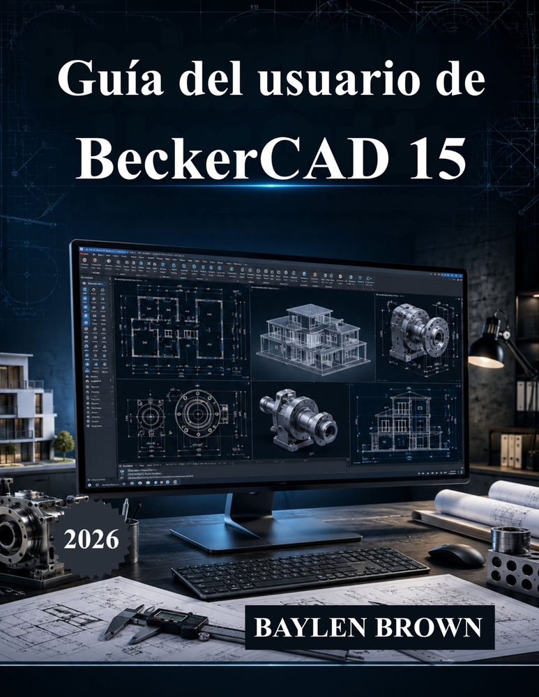 Guía del usuario de BeckerCAD 15: El manual definitivo de arquitectura, diseño CAD, modelado 3D y diseño de ingeniería (con imágenes) cover
