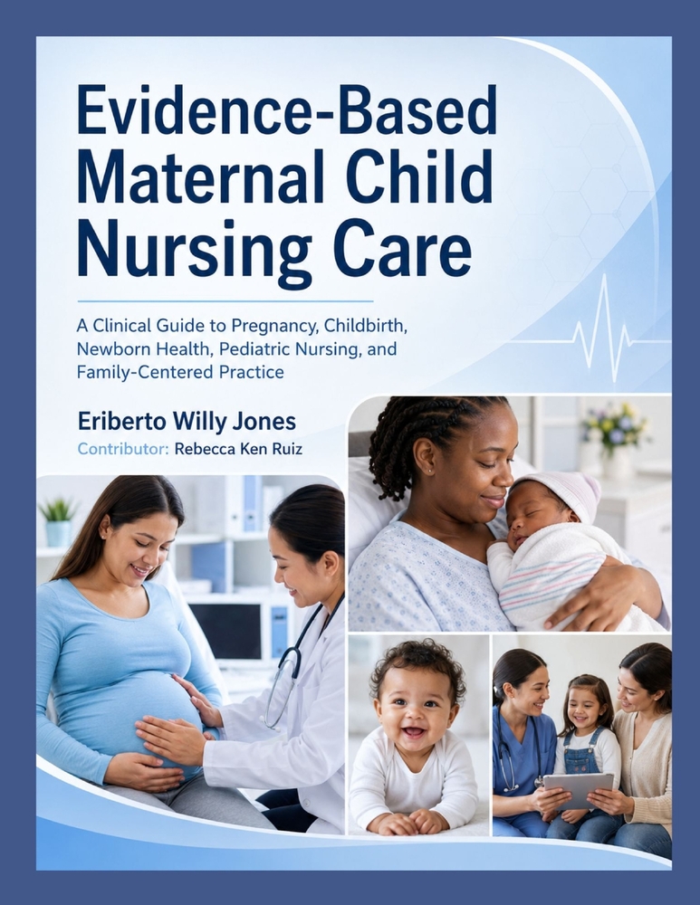 Evidence-Based Maternal Child Nursing Care: A Clinical Guide to Pregnancy, Childbirth, Newborn Health, Pediatric Nursing, and Family-Centered Practice cover