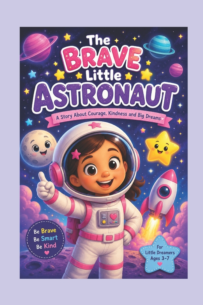 The Brave Little Astronaut: Mikaela's story cover