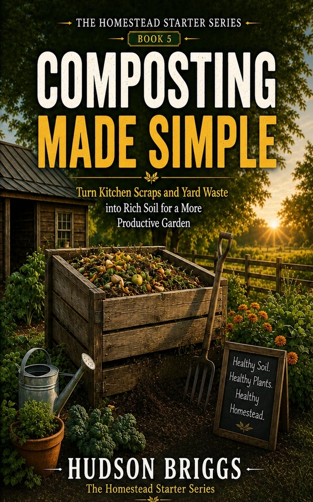 Composting Made Simple: The Complete Beginner's Guide to Turning Scraps and Yard Waste into Rich, Free Soil cover