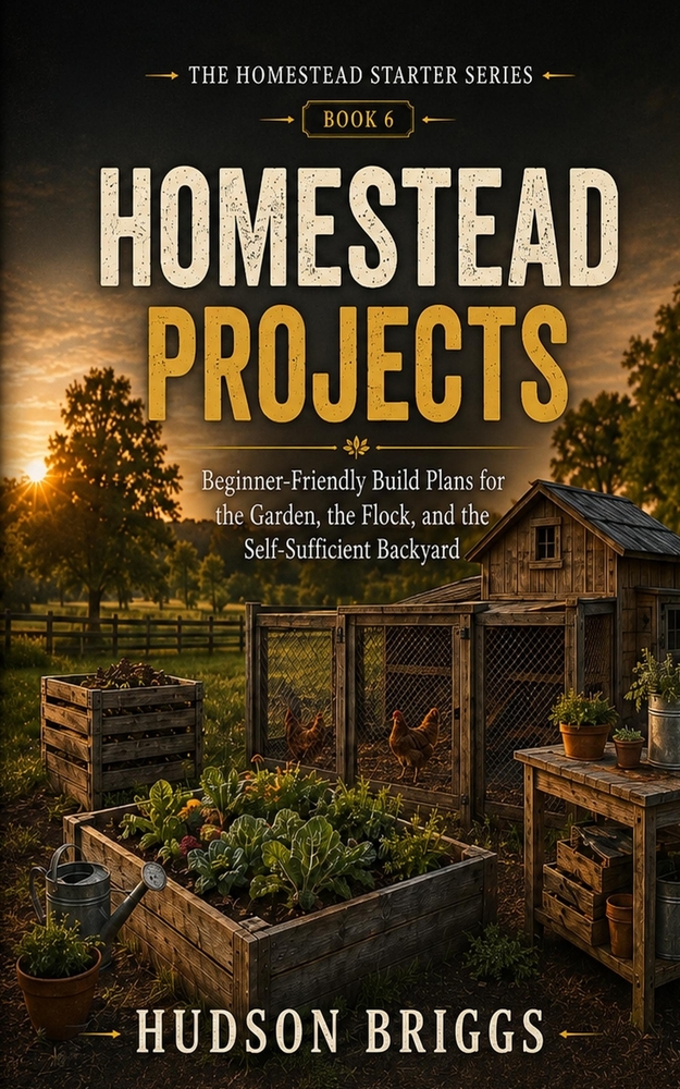 Homestead Projects: Beginner-Friendly Build Plans for the Garden, the Flock, and the Self-Sufficient Backyard cover