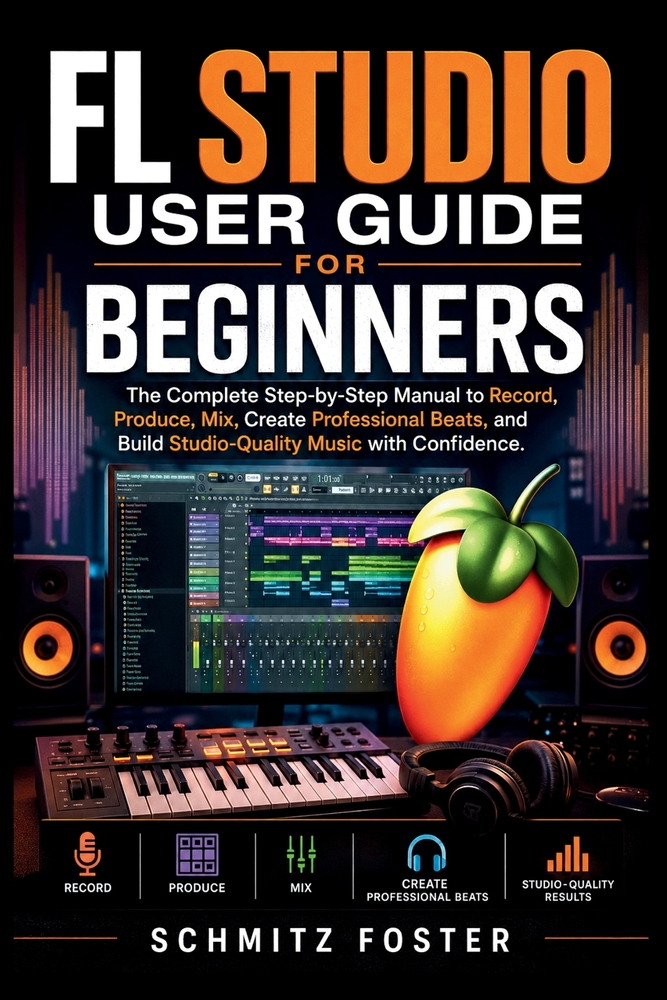 FL Studio User Guide for Beginners: The Complete Step-by-Step Manual to Record, Produce, Mix, Create Professional Beats, and Build Studio-Quality Musi cover