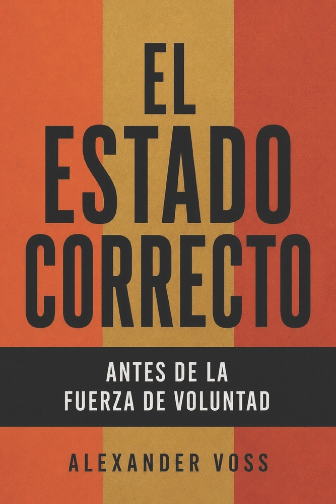 El Estado Correcto: Antes de la fuerza de voluntad cover