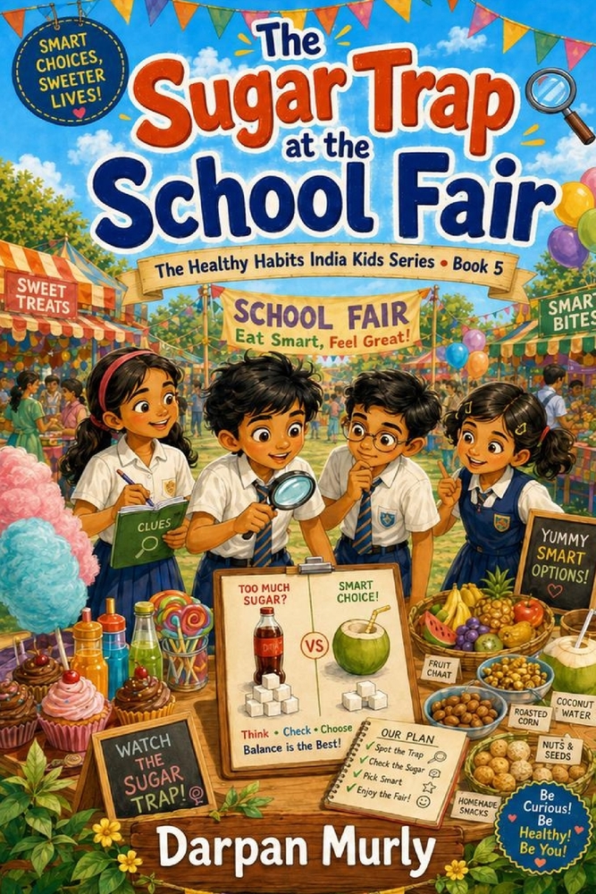 The Sugar Trap at the School Fair: A Healthy Habits Adventure About Food Choices, Labels, Treats and Balance cover