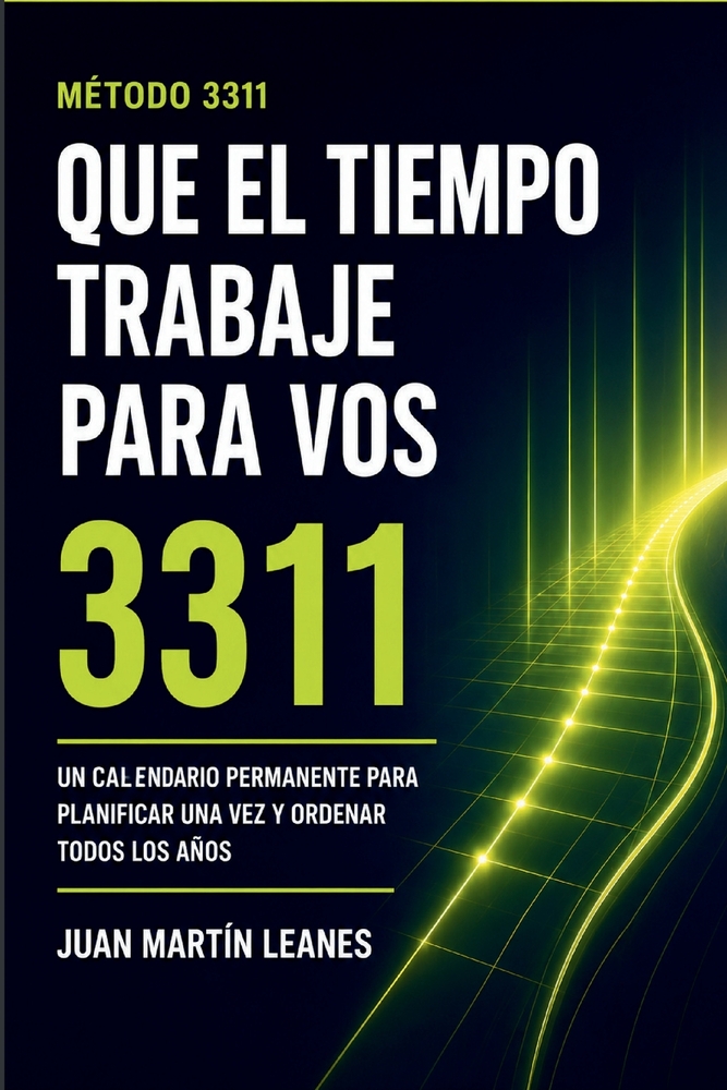 Que el tiempo trabaje para vos: El Método 3311: un calendario permanente para planificar una vez y organizar todos los años cover