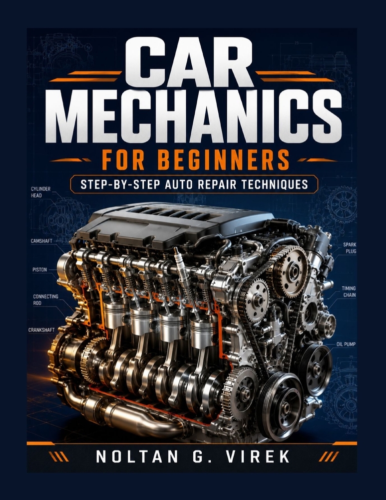 Car Mechanics For Beginners: Step-by-Step Auto Repair Techniques cover