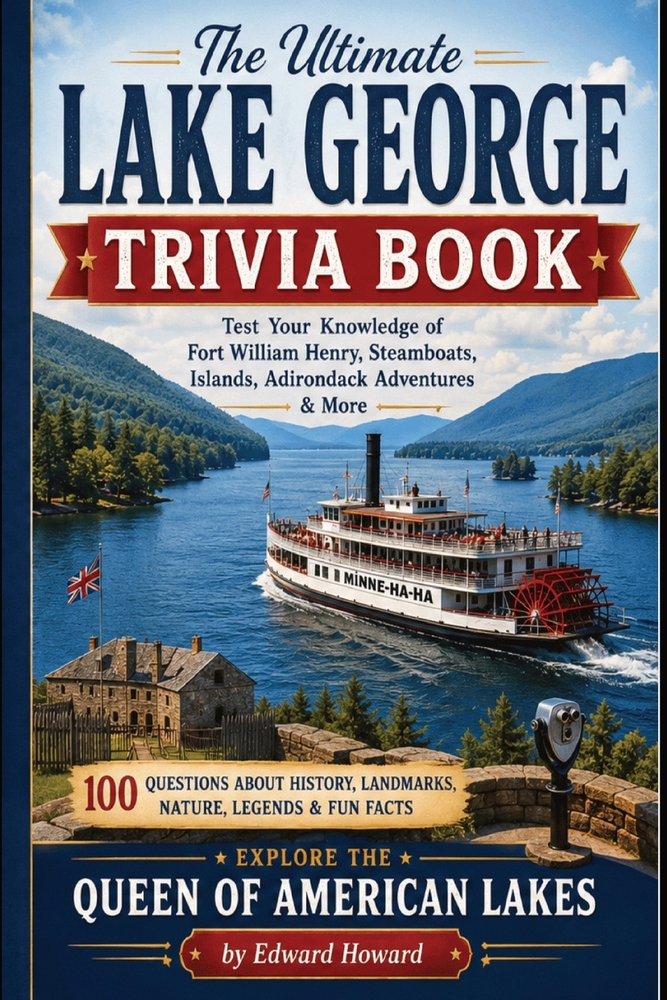 The Ultimate Lake George Trivia Book: Test Your Knowledge of Fort William Henry, Steamboats, Islands, Adirondack Adventures & More cover