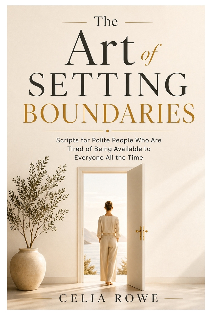 The Art of Setting Boundaries: Scripts for Polite People Who Are Tired of Being Available to Everyone All the Time cover